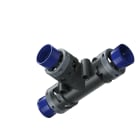 TEAFLEX - RACC. T NERO IP68 17-17-17 8BT171717