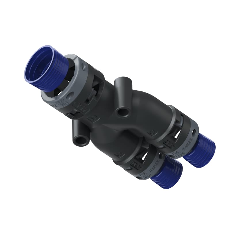 TEAFLEX - RACC. Y NERO IP68 17-12-12 8BY171212