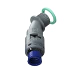 TEAFLEX - CURVA 45 IP68 BF10 PG09 GRIGI