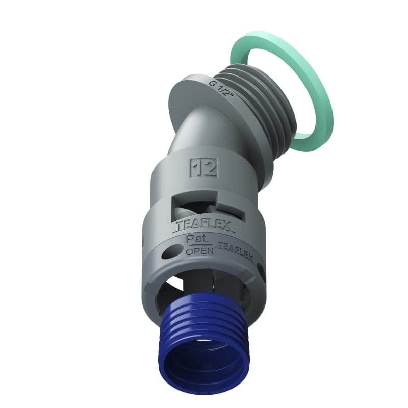 TEAFLEX - CURVA 45 IP68 BF12 1/2GRIGI