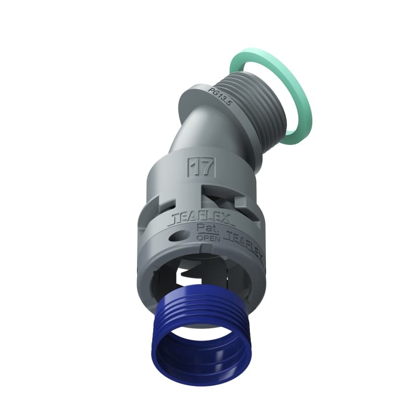 TEAFLEX - CURVA 45 IP68 BF17 PG13 GRIGI