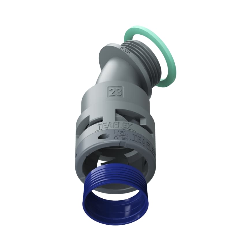 TEAFLEX - CURVA 45 IP68 BF23 3/4GRIGI 8GBF23G04