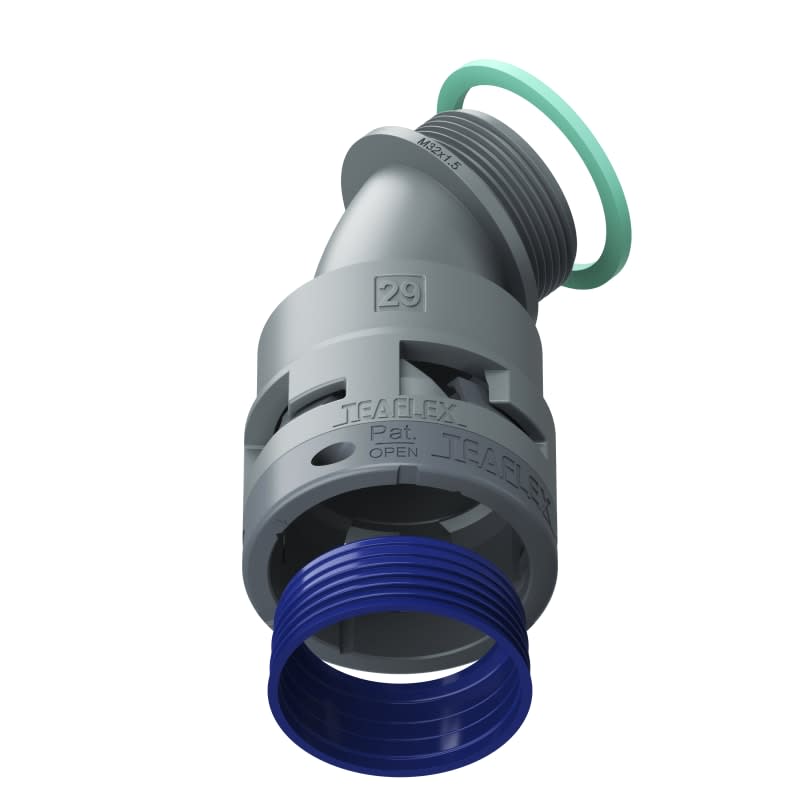 TEAFLEX - CURVA 45 IP68 BF29 M32  GRIGI