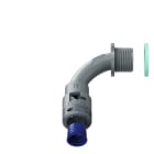 TEAFLEX - CURVA 90 IP68 BN07 PG09 GRIGI 8GBN07P09