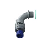 TEAFLEX - CURVA 90 IP68 BN12 3/8' GRIGIO 8GBN12G02