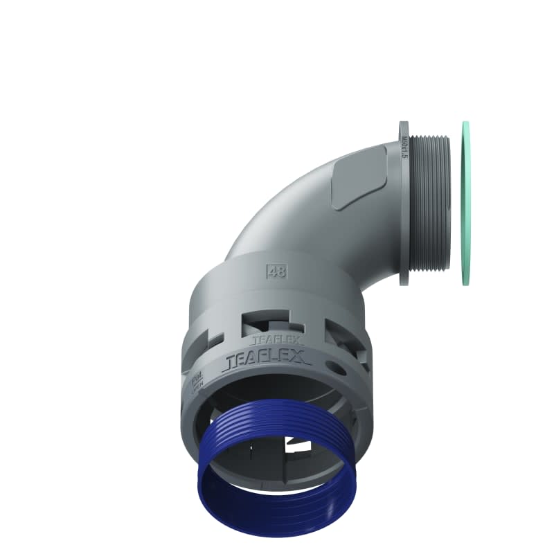 TEAFLEX - CURVA 90 IP68 BN48 M50  GRIGI