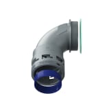 TEAFLEX - CURVA 90 IP68 BN48 M63  GRIGI 8GBN48M63