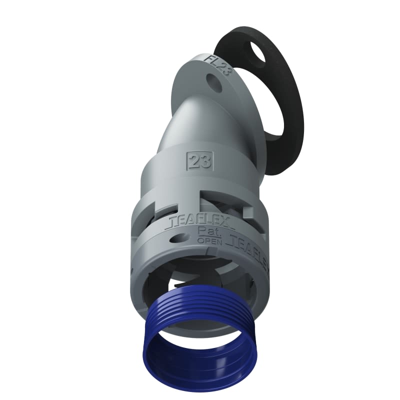 TEAFLEX - FLANGIA 45 IP68 FF23 GRIGIO