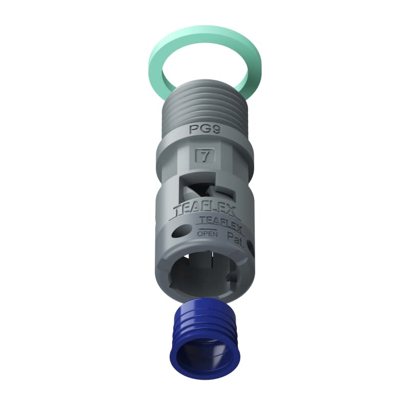 TEAFLEX - RACC.GRIGIO IP68 SM07 PG09