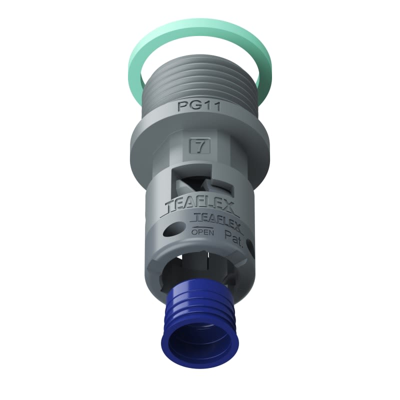 TEAFLEX - RACC.GRIGIO IP68 SM07  PG11 8GSM07P11