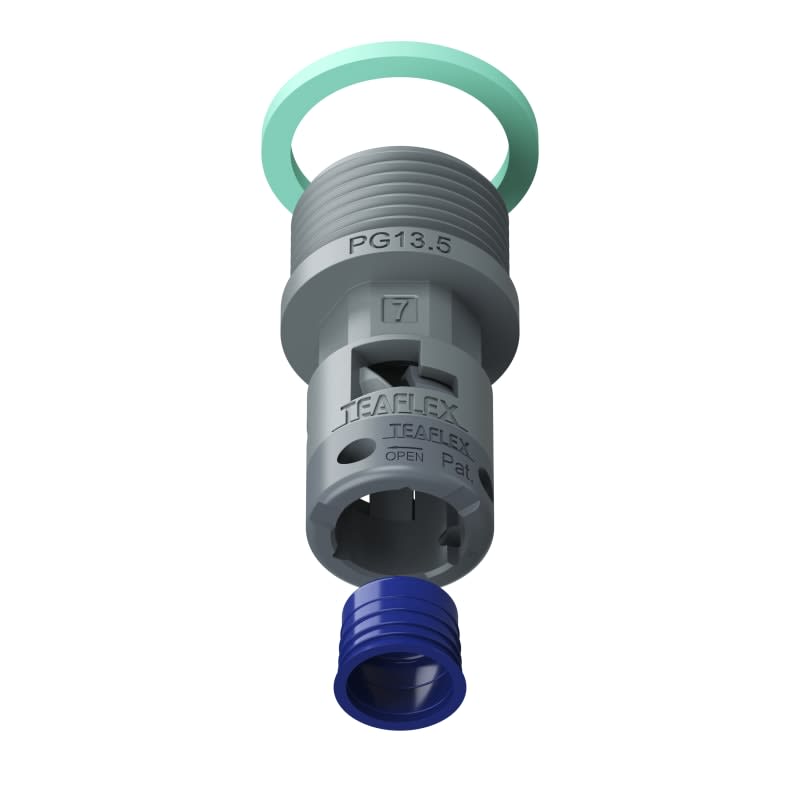 TEAFLEX - RACC.GRIGIO IP68 SM07 PG13,5