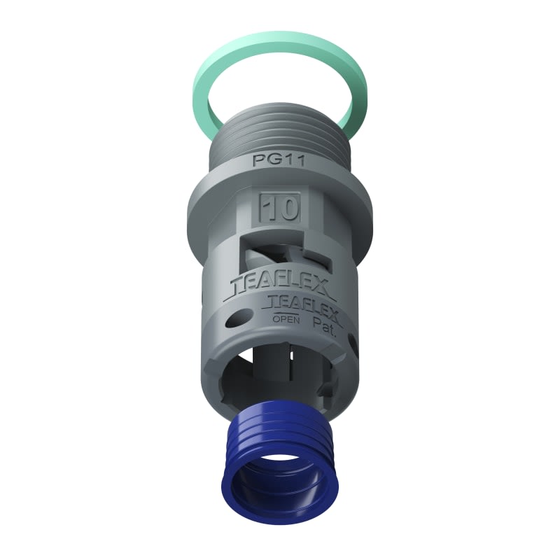 TEAFLEX - RACC.GRIGIO IP68 SM10 PG11 8GSM10P11