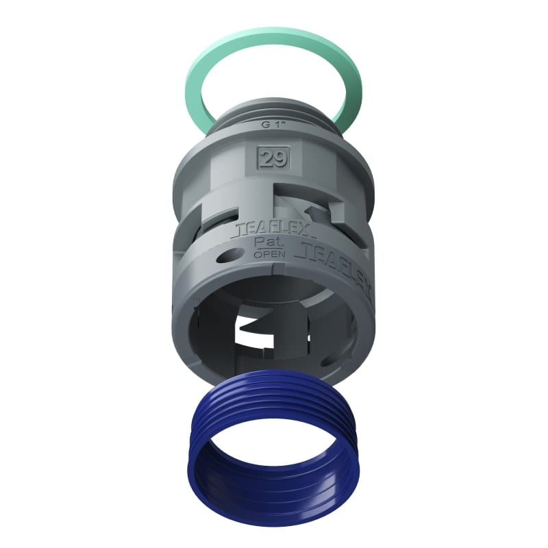 TEAFLEX - RACC.GRIGIO IP68 SM29 G 1'