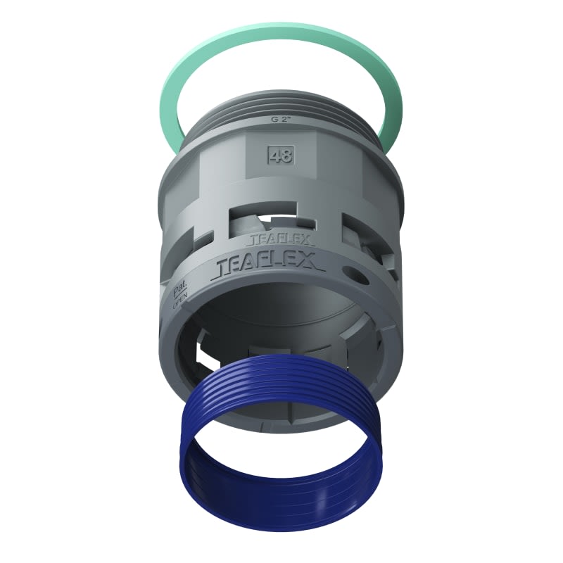 TEAFLEX - RACC.GRIGIO IP68 SM48 G 2' 8GSM48G08