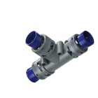 TEAFLEX - RACC. T GRIGIO IP68 17-17-17 8GT171717