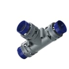 TEAFLEX - RACC. T GRIGIO IP68 29-29-29