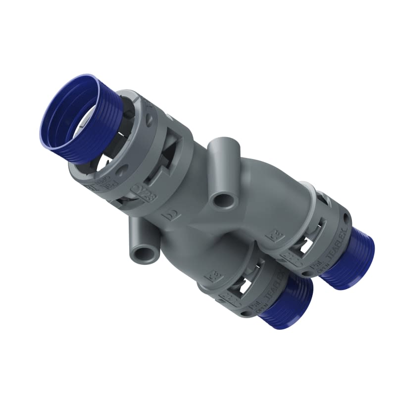 TEAFLEX - RACC. Y GRIGIO IP68 23-17-17 8GY231717