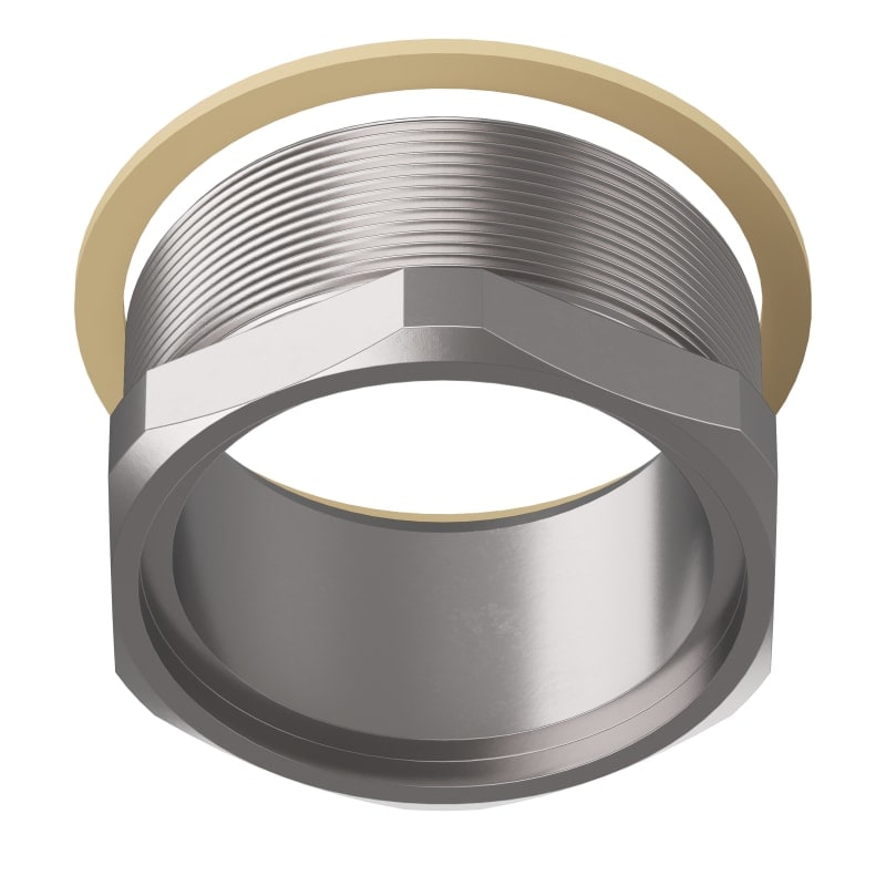 TEAFLEX - ADATTATORE AD63M ISO 63X1,5