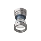TEAFLEX - Raccordo CM-FR 60.A 60/50 autobloccante ottone nichelato IP67.