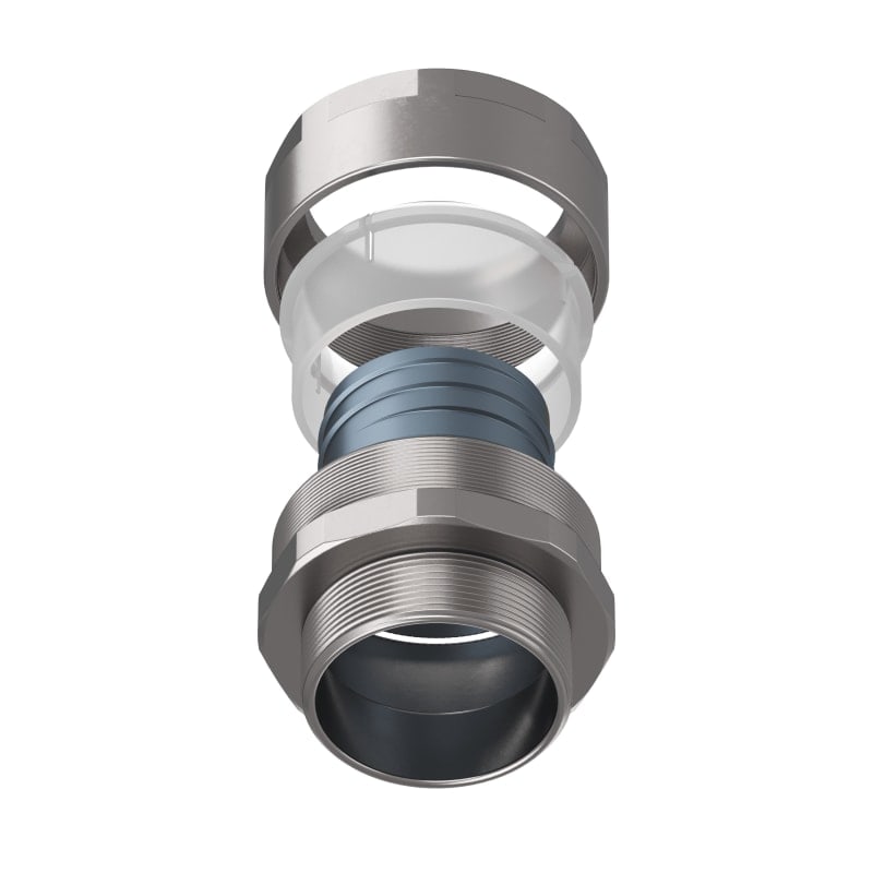 TEAFLEX - RACCORDO CM- MF 65 2'1/2