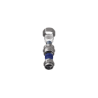 TEAFLEX - Raccordo CMPR 12 PG13,5-10,5 in ottone nichelato con continuit metallica IP67.