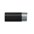 TEAFLEX - Guaina in acciaio zincato con rivestimento esterno in PVC IP67 DAR 100 nero.