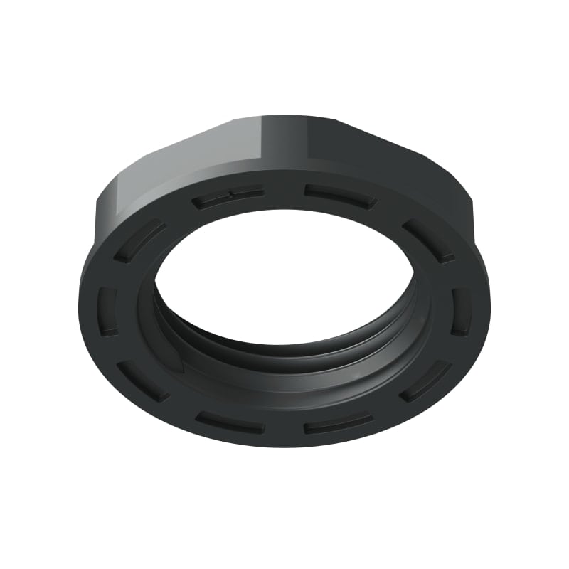 TEAFLEX - CONTRODADO PA6 3/8' NERO