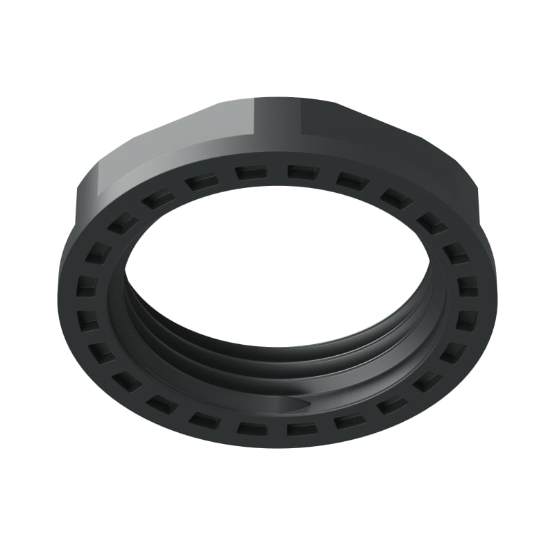 TEAFLEX - CONTRODADO PA6 3/4' NERO