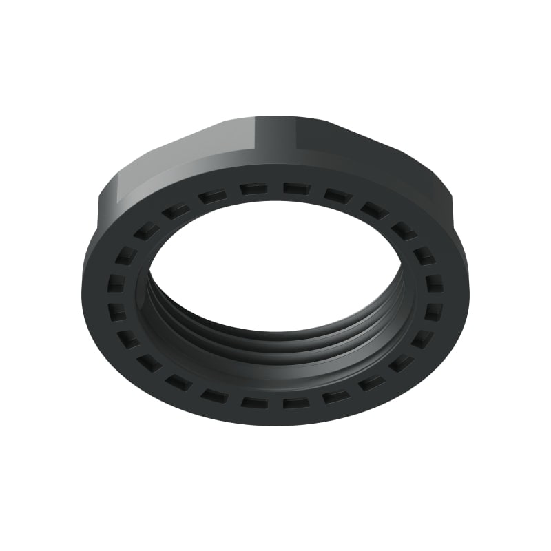 TEAFLEX - CONTRODADO PA6 ISO25 NERO