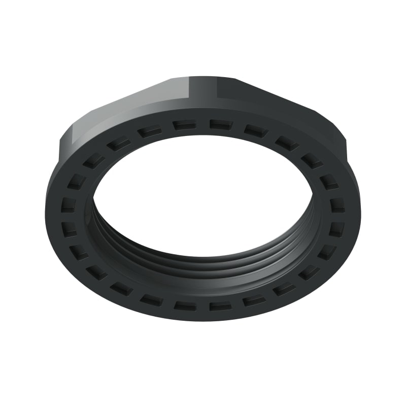 TEAFLEX - CONTRODADO PA6 ISO32 NERO