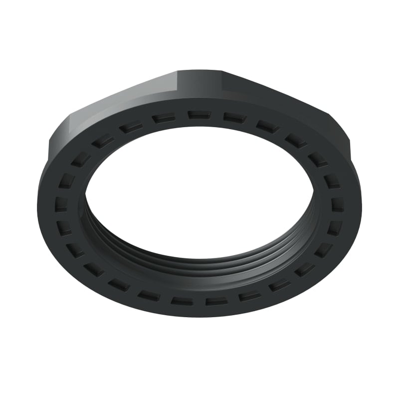 TEAFLEX - CONTRODADO PA6 ISO40 NERO