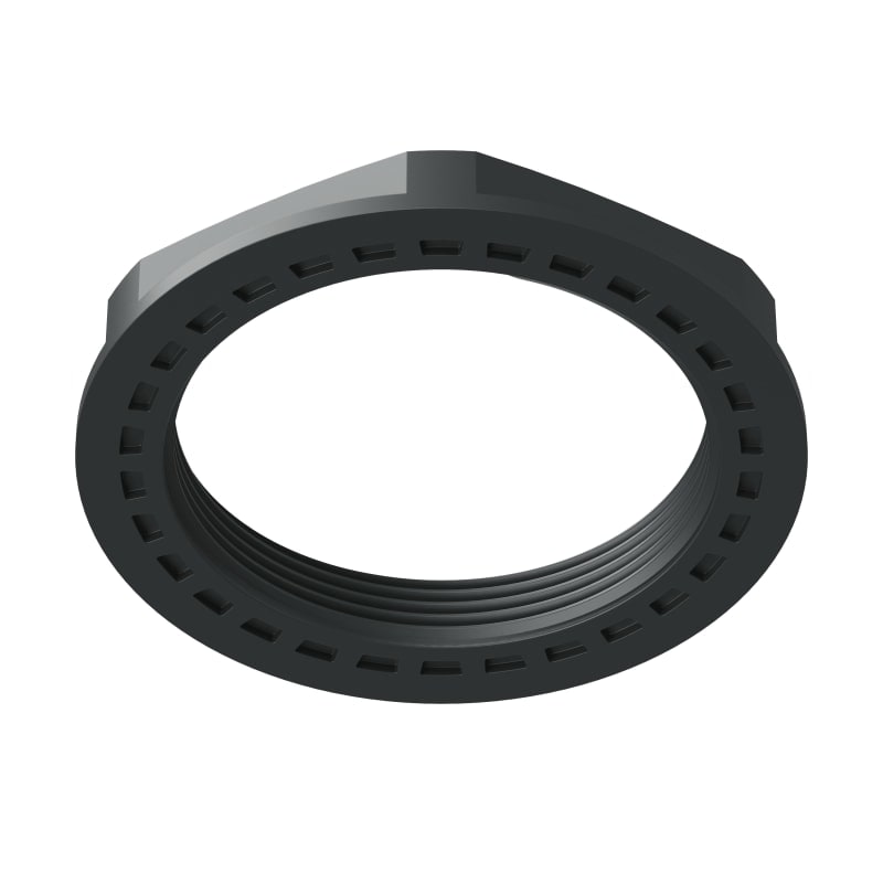 TEAFLEX - CONTRODADO PA6 ISO50 NERO
