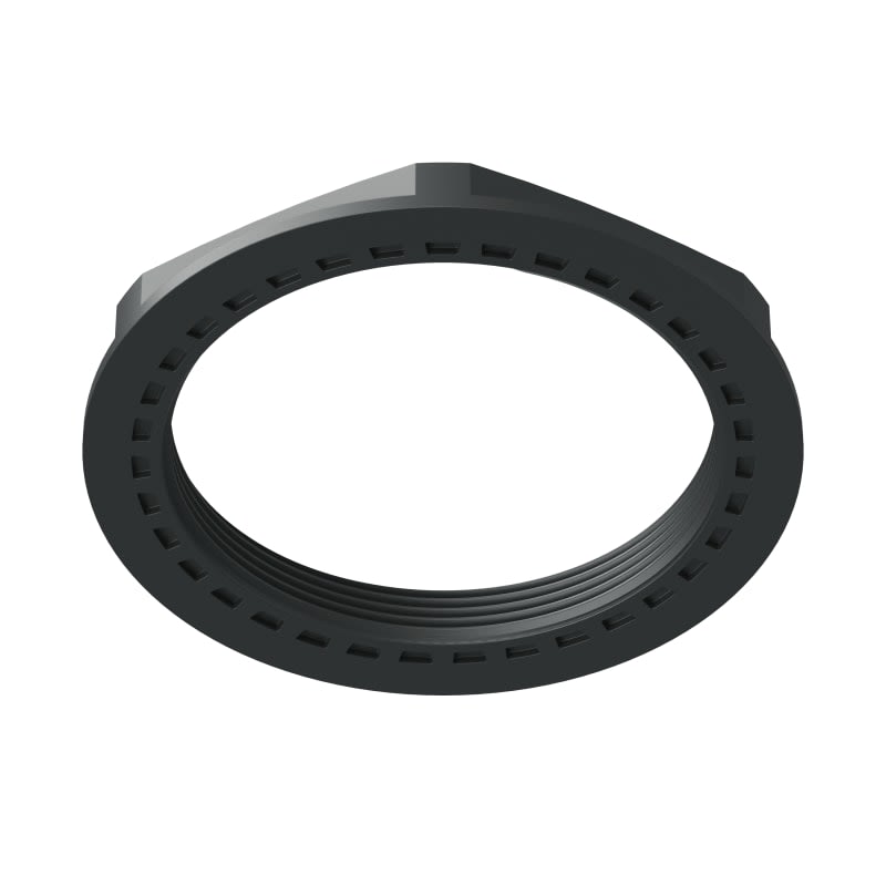 TEAFLEX - CONTRODADO PA6 ISO63  NERO DPN63M