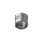 TEAFLEX - Raccordo autobloccante in ottone nichelato IP67 ESG 60.