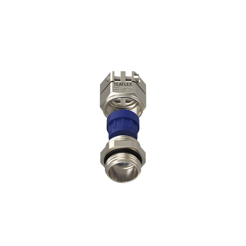 TEAFLEX - Pressacavo anti torsione in ottone nichelato IP68 (ATEX) 7-10,5 1/2''