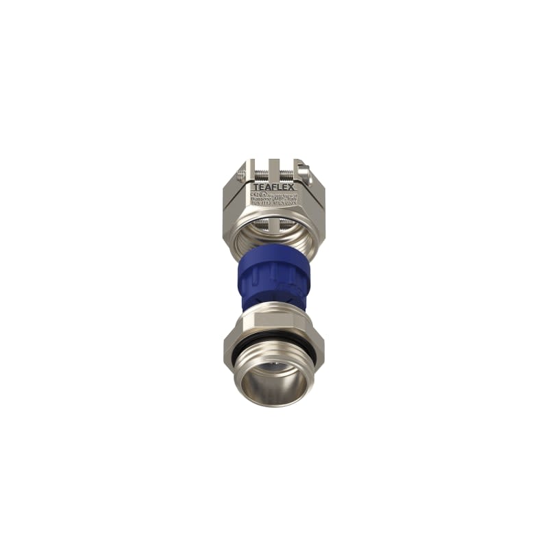 TEAFLEX - Pressacavo antitorsione 9-13 1/2'' in ottone nichelato IP68 (ATEX)