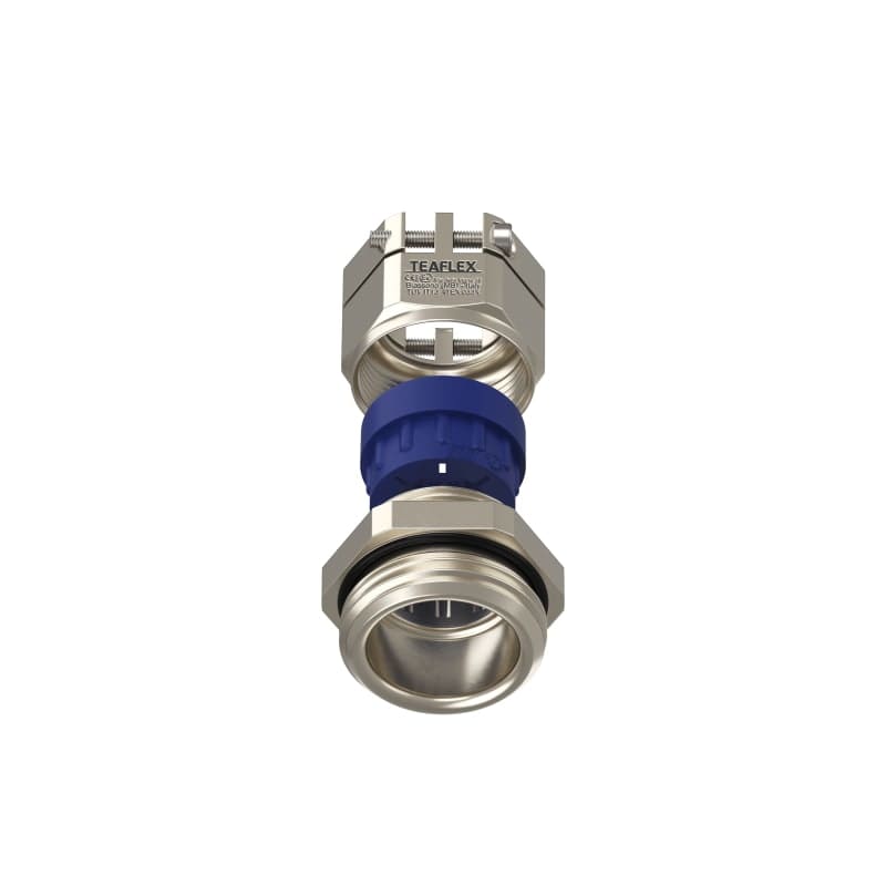 TEAFLEX - Pressacavo antitorsione 17-20,5 in ottone nichelato IP68 ATEX.