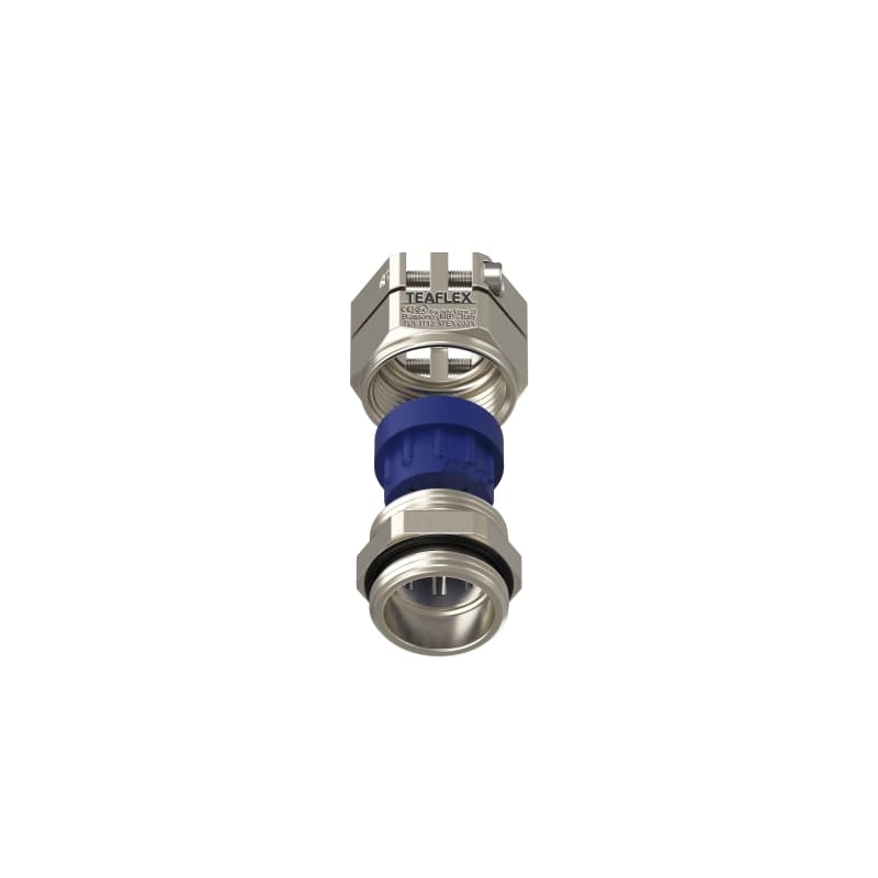 TEAFLEX - Pressacavo anti torsione in ottone nichelato IP68 (ATEX) 9-13 PG16.