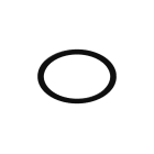 TEAFLEX - Guarnizione piatta FSJ95 per raccordo JE flangia Jumbo a 90° in poliammide. FSJ95