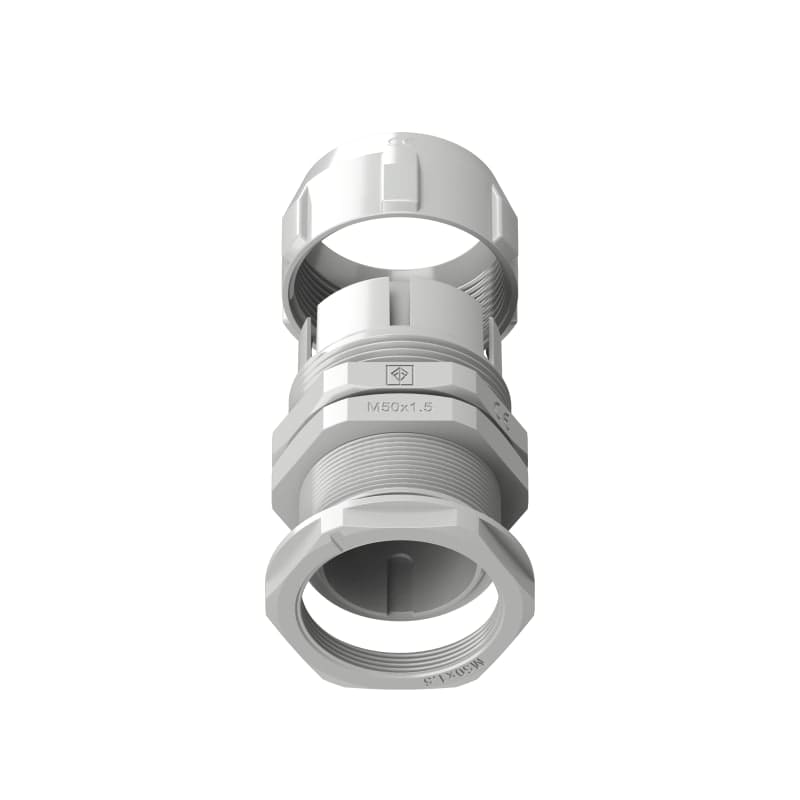 TEAFLEX - RACCORDO GLM40 M50X1,5 RAL7035