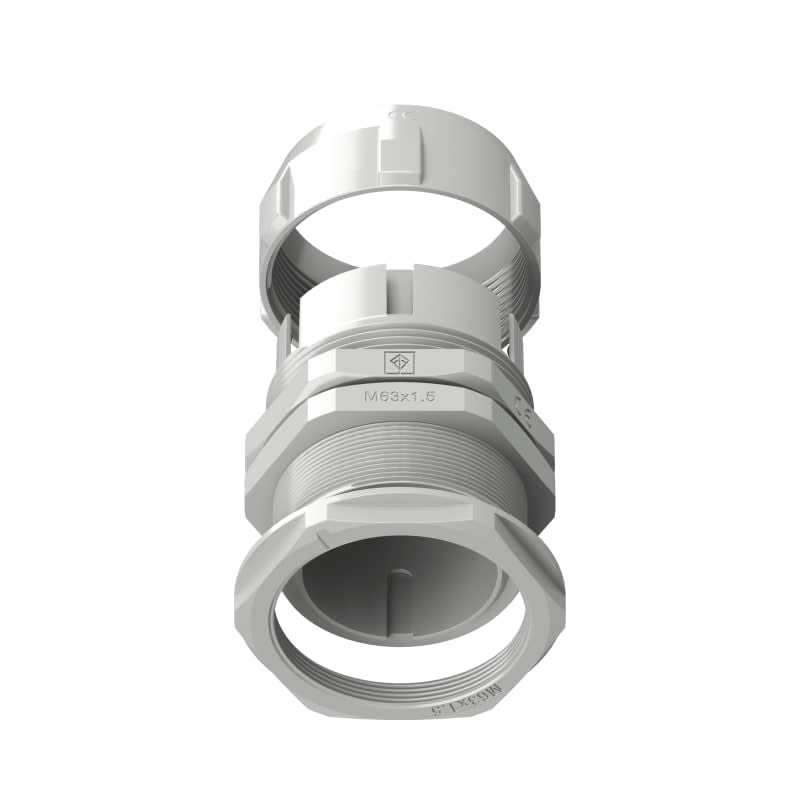 TEAFLEX - RACCORDO GLM50 M63X1,5 RAL7035 GLMG50M63