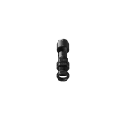 TEAFLEX - RACCORDO GLM 8 1/4' NERO