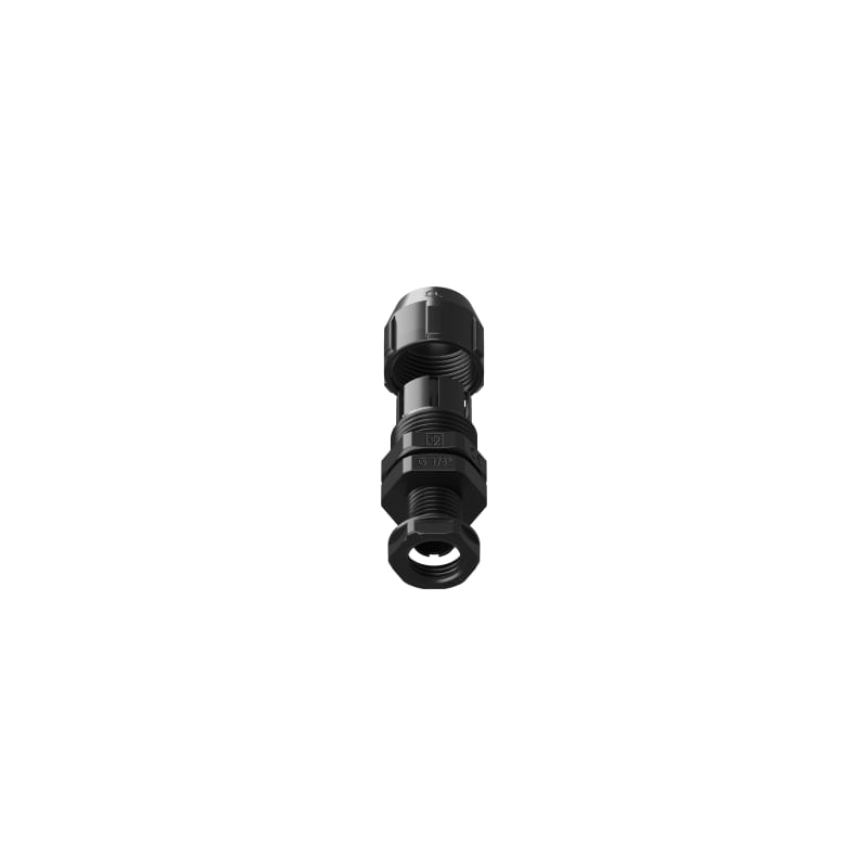 TEAFLEX - RACCORDO GLM10 1/4' NERO