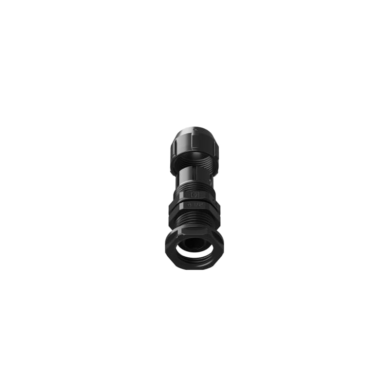 TEAFLEX - RACCORDO GLM12A 1/2' NERO