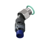 TEAFLEX - CURVA 45 IP68 BF12 M20 NERO M8BBF12M20