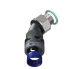 TEAFLEX - CURVA 45 IP68 BF17 M20 NERO M8BBF17M20