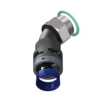 TEAFLEX - CURVA 45 IP68 BF23 M32 NERO M8BBF23M32