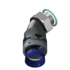 TEAFLEX - CURVA 45 IP68 BF29 M32  NERO M8BBF29M32