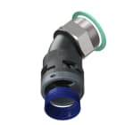 TEAFLEX - CURVA 45 IP68 BF29 M40 NERO
