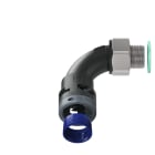 TEAFLEX - CURVA 90 IP68 BN17 M20  NERO M8BBN17M20